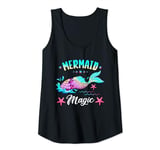 Womens Mermaid Magic Siren Tail Sea Beach Birthday Party Tank Top