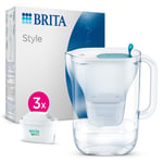 BRITA Style Water Filter Jug Blue 2.4L incl. 3x MAXTRA PRO All-in-1 Cartridges