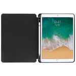 iPad Pro 12.9" Folio Cover Magnetic Closure Auto Sleep Wake with Apple Pencil Slot Holder and Stand for iPad Pro 12.9 inches 2nd generation in Black
