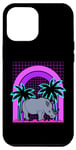 iPhone 13 Pro Max Aesthetic Vaporwave Outfits with Rhino Vaporwave Case
