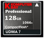 Komputerbay KB_128GB_COMPACTFLASH_1066X Carte mémoire Compact Flash 128 Go Noir