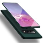 X-level for Samsung Galaxy S10 Case, [Guardian Series] Ultra Thin Slim Soft Flexible TPU Bumper Matt Finish Protective Phone Cover Case for Samsung Galaxy S10 - Green