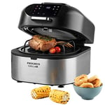 Progress EK4549P Air Fryer Health Grill – GrillAir 5 In 1 Cooking Functions, XL 5.2 L, Oil-Free Healthy Digital Multicooker Oven, Smokeless Electric Grilling, Non-Stick Fry/Roast/Bake/Grill/Dehydrate