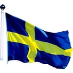 FLAGMORE Flagga Sverige 200x125CM