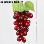 Artificial Grapes Fake Fruit Food Mini Simulation Raisin Red 36