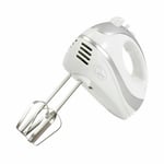 Quest 5 Speed Hand Held Food Electric Whisk Blender Beater Mixer Turbo - White