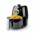 2.4L Hot Air Fryer Healthy Frying Cooker Low Fat Oil Free Kitchen Timer 1000W