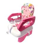 Booster seat for dining chair and Highchair foldable (151)