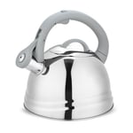 Classic Stove Kettle 2.5L with Whistle Gas Induction Electric Hob Universal UK