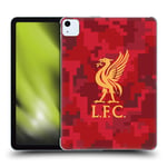 Head Case Designs Officially Licensed Liverpool Football Club Home Red Digital Camouflage Hard Back Case Compatible With Apple iPad Air 2020/2022