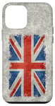 iPhone 12 mini UK Union Jack Flag in Grungy Vintage Style Case