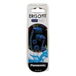 Panasonic RP-HJE125E-A Ergo Fit  Earphones Headphones For iPhone iPod MP3 - BLUE