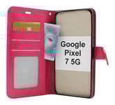 Crazy Horse Wallet Google Pixel 7 5G (Hotpink)