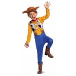 Disney Officiel Classic Toy Story Deguisement Woody Enfant Costume de Cowboy Enfant, Déguisement Toy Story Enfant, Garçon avec Chapeau de Cowboy Carnaval Mardi Gras Anniversaire Halloween Fête Noël S