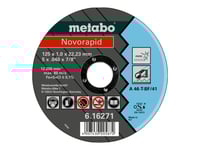 Metabo Novorapid Tf 41 - Skärskiva - För Metall, Rör, Profiler, Inox Steel, Sheets - 125 Mm - Grus: A46