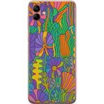 Samsung Galaxy A04 Genomskinligt Skal Color Pop