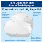 Tork Dispenser Toalettpapper Mini Jumbo T2 vit