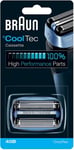 Braun CoolTec 40B Electric Shaver Head Replacement Cassette - Blue