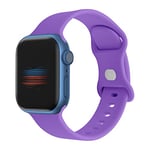 VIGTMO Bracelet Compatible avec Apple Watch 42mm 44mm 45mm, Bracelet de Remplacement Sport Compatible avec iWatch Series 7 6 5 4 3 2 1 SE(Violet)