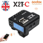 Godox X2T-C E-ttl 2.4g Wireless Flash Trigger 1/8000s Remote Shutter  For Canon