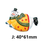 1 Pc Fridge Magnet Christmas Magnetic Sticker J