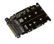 Adaptateur 2x M2 PCIe M et B Key vers U2 (68Pin SFF-8639)