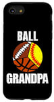 iPhone SE (2020) / 7 / 8 Ball Grandpa Funny Softball Basketball Football Grandpa Case