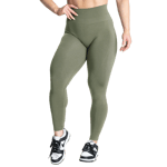 Scrunch Leggings, Washed Green