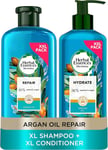 Herbal Essences Argan Oil of Morocco Vegan Shampoo and Conditioner Set for Dry, 