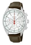 Seiko Klockarmband SSB035P2 / 6T63-00B0 Läder Brun 20mm