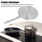 Heat Diffuser Induction Plate W/Handle Kitchen Induction Cooker Adapter Plate UK