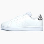 Adidas Advantage Junior Kids Girls Casual Sporty Fashion Sneakers Trainers White