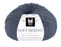 House of Yarn Soft Merino - Mørk gråblå Frg: 3014