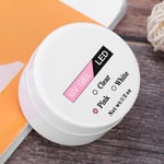 Professionell Snabb Kristall Nagelförlängningsgel Manikyr UV Gel Builder Rosa