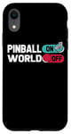 Coque pour iPhone XR Flippers Boule - Arcade Machine Pinball