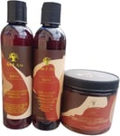 As I Am Naturally 3Pcs Combo Deal (Curl Clarity Shampoo, Leave-In Conditioner, a
