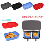 Cooking For NINJA Air Fryer Silicone Pot Baking Basket Heating Baking Pan