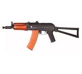 Kalashnikov - AKS74U Elektrisk Softgun - Metall/Tre PAKKE
