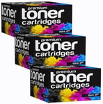 3 Black Toner Cartridge for Brother TN3380 DCP-8110DN DCP-8250DN HL-5440D
