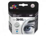 TB - 14 ml - cyan - kompatibel - bläckpatron (alternativ för: HP 364XL) - för HP Deskjet 35XX Photosmart 55XX, 55XX B111, 65XX, 7510 C311, 7520, Wireless B110