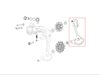 SRAM Innerplatta till GX/SX/NX Eagle AXS