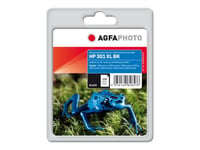 AgfaPhoto - 15 ml - svart - kompatibel - bläckpatron (alternativ för: HP 301XL BK, HP CH563EE) - för Deskjet 1050A J410, 1051A J410, 10XX, 10XX J410,