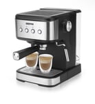 GEEPAS 15 Bar Espresso & Cappuccino Coffee Machine with Milk Frother 1.5L Tank