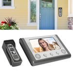 7in Video Intercom System Wired Video Door Phone Doorbell Kit Support Monito BST