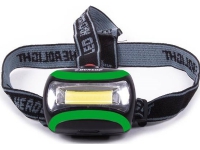 Dunlop - LED-huvudlampa för vandring (grön)