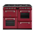 Stoves 444411573 Richmond Deluxe 110cm Dual Fuel Range Cooker - Red