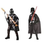 Rubie's Official Disney Star Wars The Mandalorian Kids Costume & Official Disney Star Wars Darth Vader Costume, Teen Size Age 13-14 Years