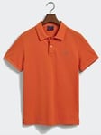 GANT Men's Original Piqué Polo Shirt in Pumpkin Orange
