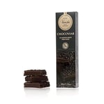 Venchi - Chocoviar-Coated Bar - Cuor di Cacao filling with double coating of Extra-Dark Chocolate and 75% Chocoviar granules, 200g - Vegan - Gluten Free