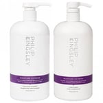 Philip Kingsley Moisture Extreme Enriching Shampoo & Conditioner Duo 2 x 1000ml